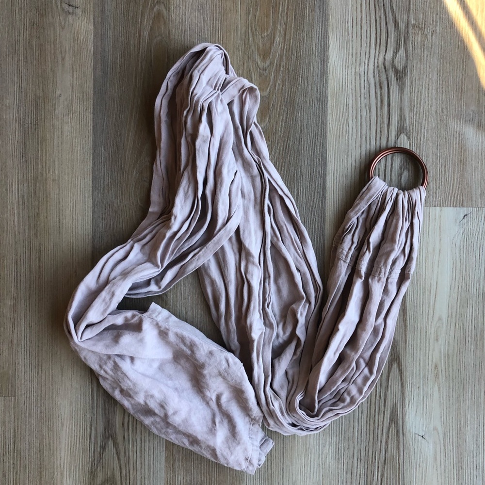 Bamboo linen Puravida ring sling
